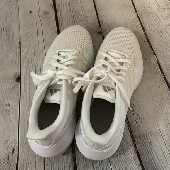 White Adidas Athletic Shoes - Picture 8 of 9